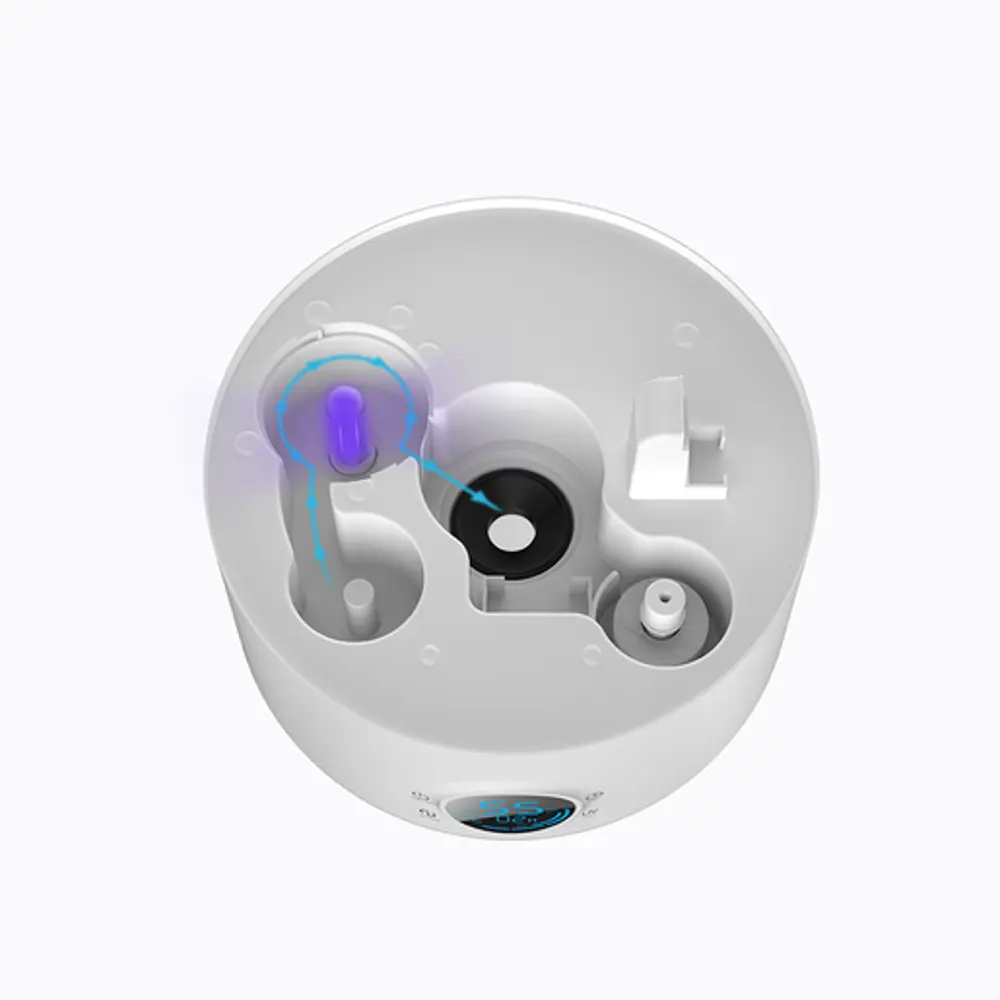 Увлажнитель воздуха ультразвуковой Deerma DEM-F628S с Уф-лампой цвет белый Santreyd STLM-2048101 - Вид №4