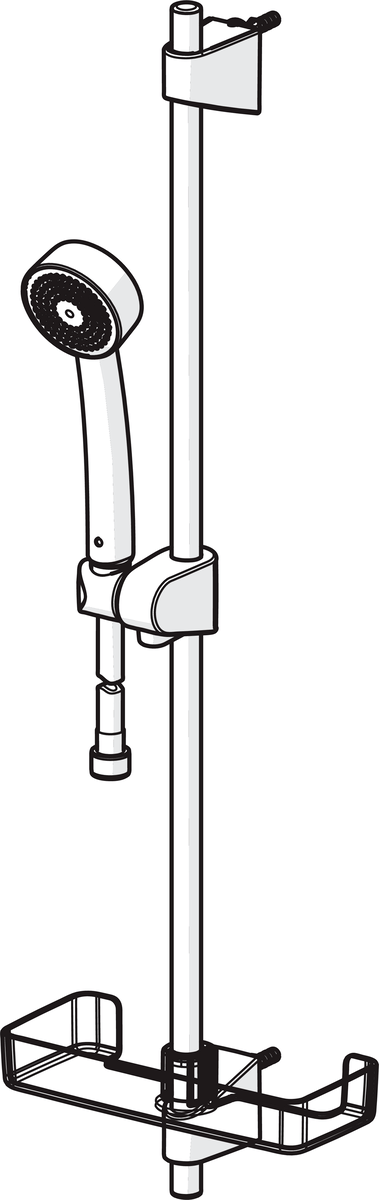 Oras 540 Душевой комплект 540 Apollo Хром  - Вид №2