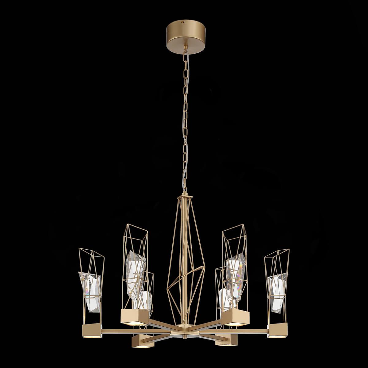 Подвесная хрустальная люстра золото ST Luce Progetto ST LUCE ДИЗАЙНЕРСКИЕ, PROGETTO 00-3834396 Золото  - Вид №3