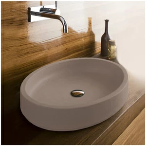 E46211 Накладная раковина на столешницу  овальная Neutra Design