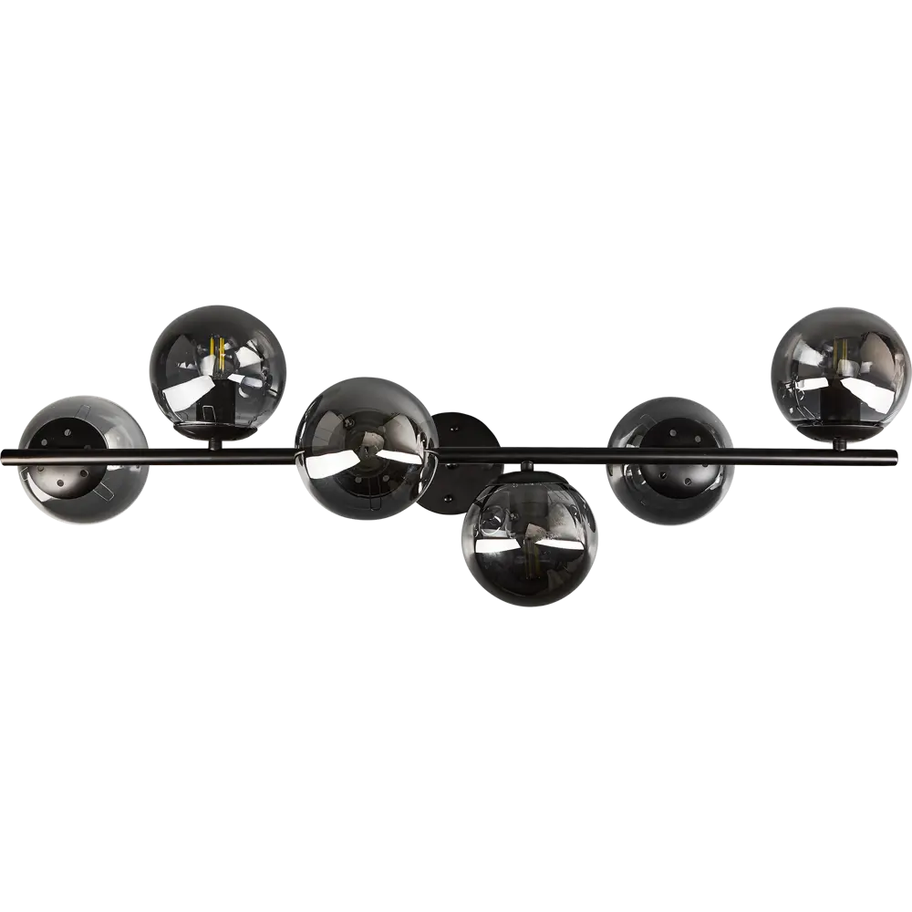 Люстра потолочная СЕМЬ ОГНЕЙ Аркон с шестью стеклянными шарами 89360245 STLM-1376755 - Вид №3