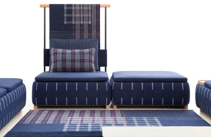 GAN Прямоугольная подушка из шерсти в шотландскую клетку Lan sun-id-1479798 - Вид №7