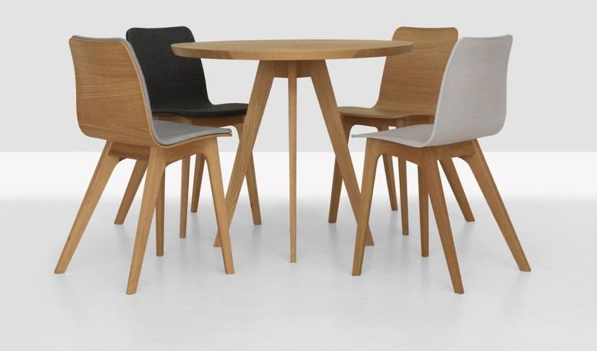 ZEITRAUM Круглый обеденный стол из массива дерева Cena sun-id-1510433 - Вид №3