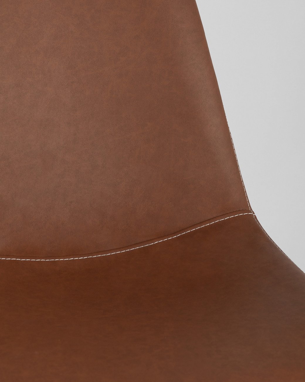 Стул со спинкой коричневый из экокожи "Валенсия" STOOL GROUP ДИЗАЙНЕРСКИЕ, ИНТЕРЬЕРНЫЕ 00-3946144 Коричневый  - Вид №8