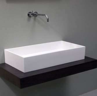 45817 Накладная раковина на столешницу  овальная Rapsel  - Вид №5