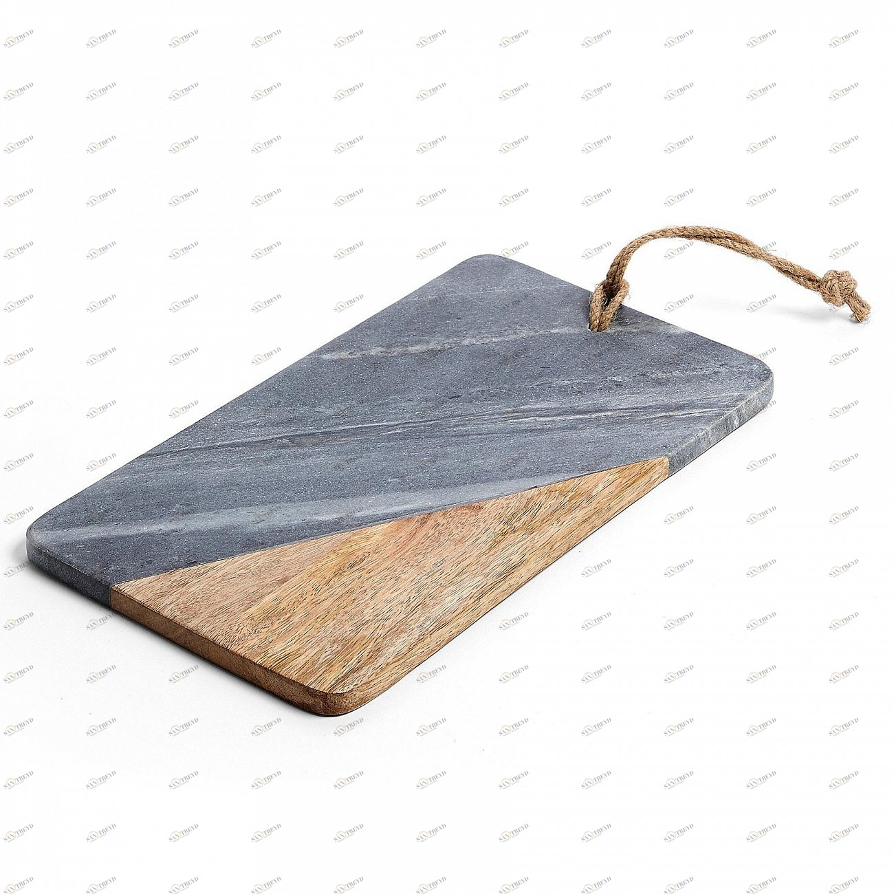 Доска разделочная деревянная серая 35,5х20 см Arin от La Forma LA FORMA ARIN 344430 Серый 