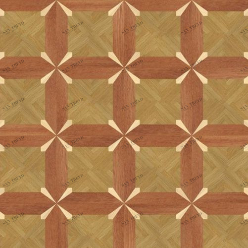 Художественный паркет Da Vinci Щитовой 26-292 Дуб (Гладкая) 500х500 мм 26010292