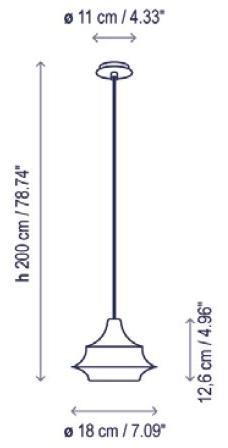 BOVER Светодиодный подвесной светильник из алюминия Tibeta sun-id-1348789 - Вид №4