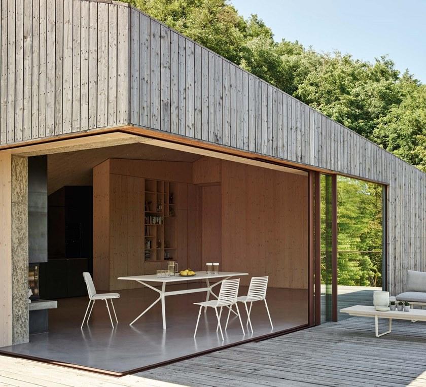 FAST Прямоугольный алюминиевый садовый стол Moai sun-id-1505770 - Вид №4