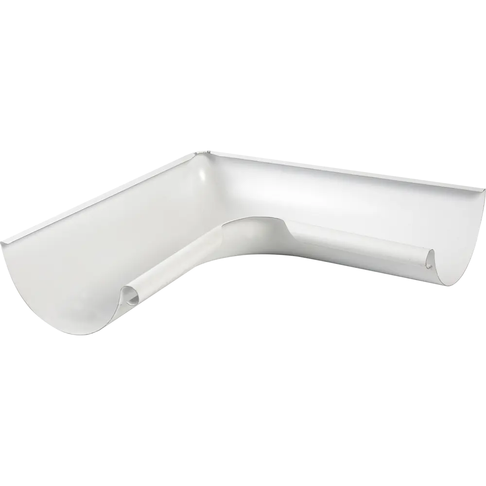 10010595 Угол желоба на 90° внутренний цвет белый STLM-1019202 ИНТЕРПРОФИЛЬ 