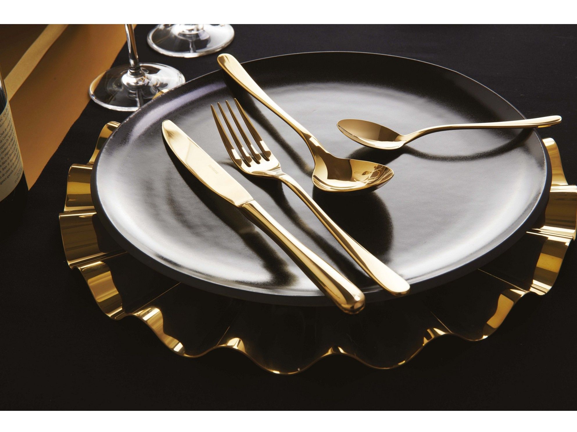 Круглый коврик из нержавеющей стали Sambonet Kyma ARCH-00073901 - Вид №1