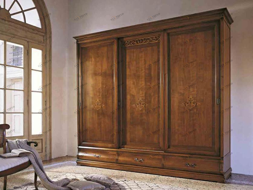 Arvestyle Шкаф из массива дерева с раздвижными дверьми Fenice Fn-0426