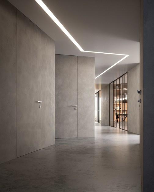 GAROFOLI Распашная дверь заподлицо со стеной со скрытыми петлями sun-id-1374430 - Вид №2