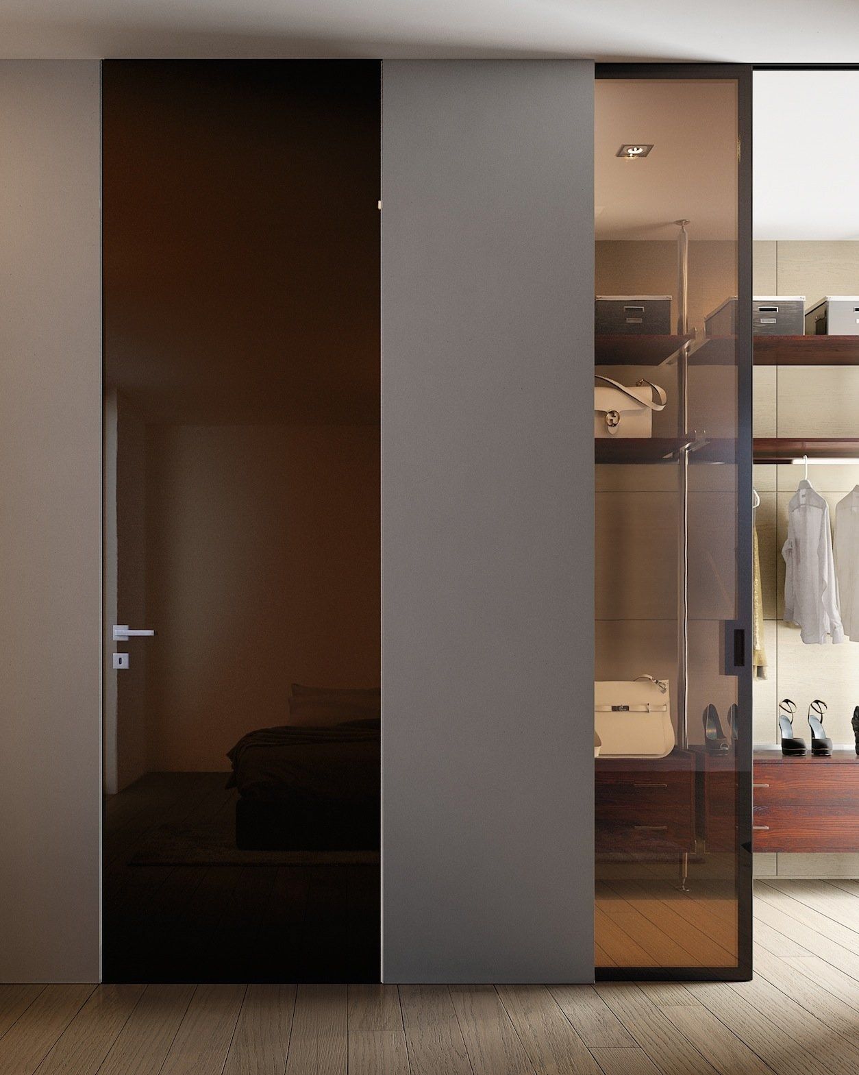 Стеклянная дверь GAROFOLI Bisystem ARCH-00120872 - Вид №7