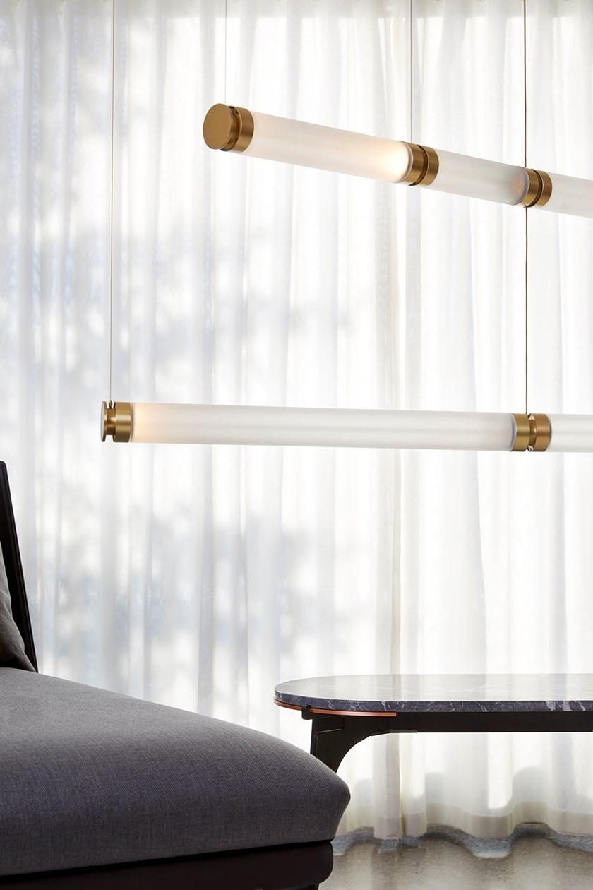 GABRIEL SCOTT Высокий овальный мраморный стол Prong sun-id-1461746 - Вид №20