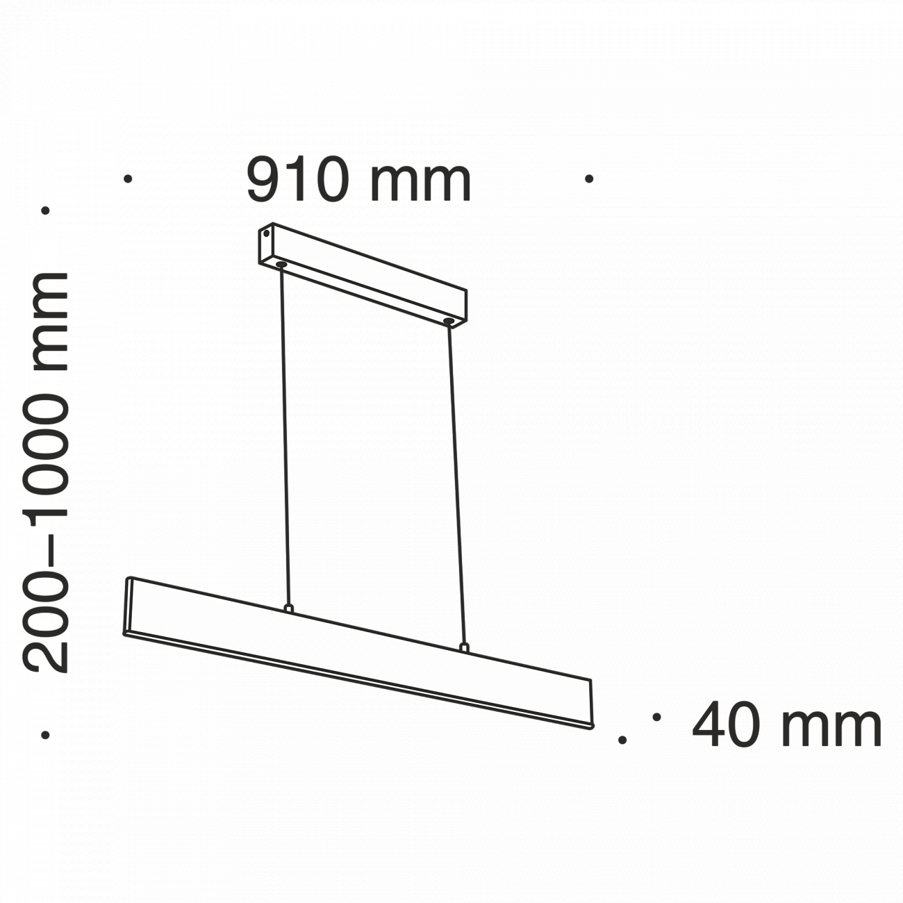 Светильник подвесной светодиодный с металлическим плафоном 94 черный Step P010PL-L23B TECHNICAL PENDANT 00-3957082 Черный  - Вид №1