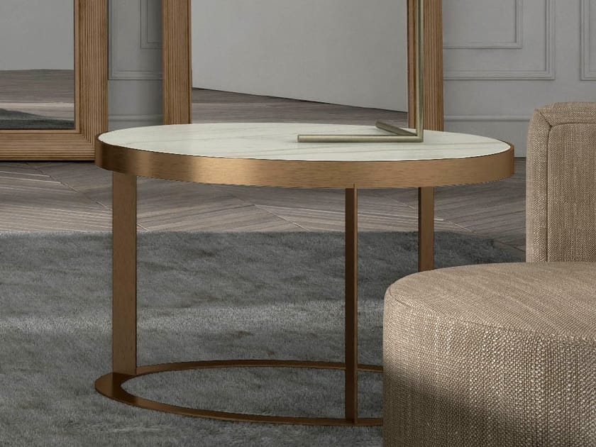 Мраморный овальный журнальный столик CASA +39 Essential ARCH-00136696