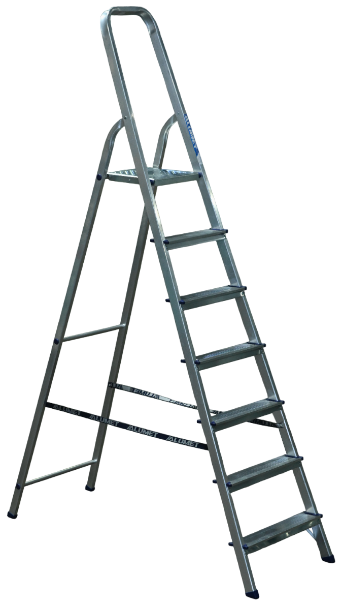 Стремянка алюминиевая AM 707 ALUMET  - Вид №3