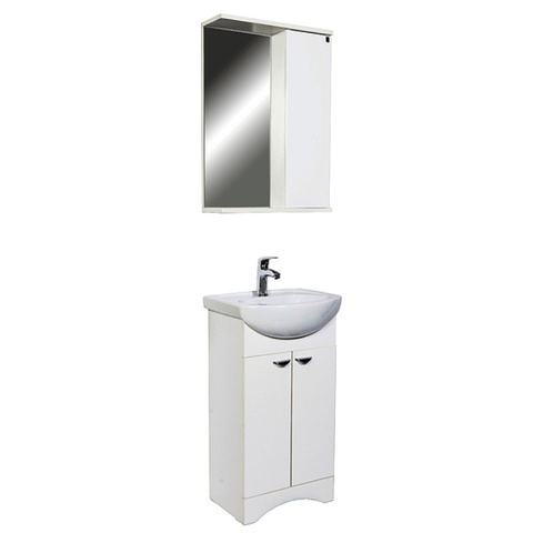 O-mebel напольная тумба с раковиной Сити-45 Белый ORANGE sun-id-1517195 - Вид №2