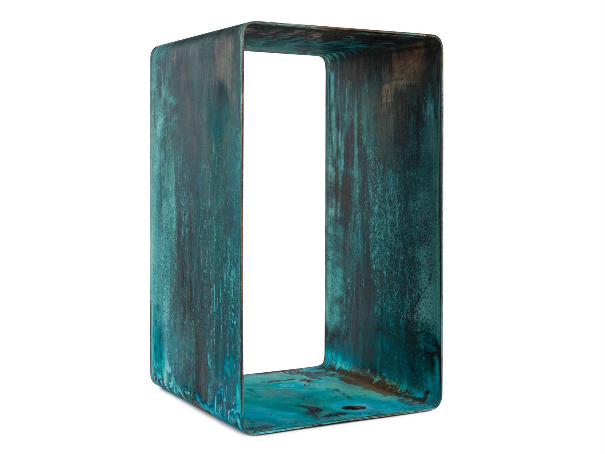 Железный книжный шкаф / журнальный столик Lusent35 параллелепипеды ARCH-00021936