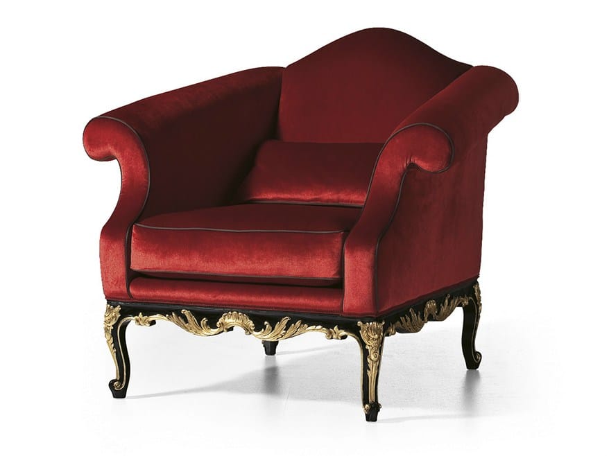 Тканевое кресло с подлокотниками OAK Галерея ARCH-00034218