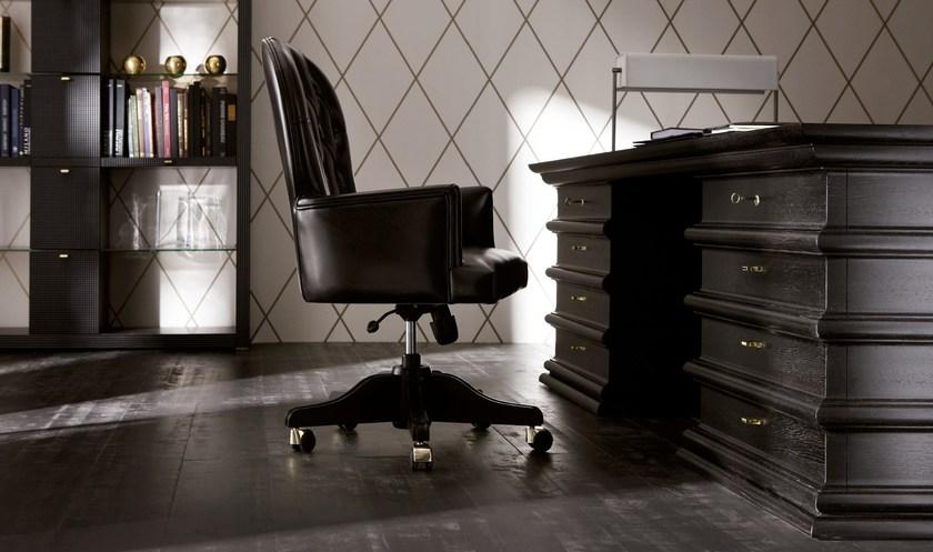 OPERA CONTEMPORARY Кожаное кресло руководителя на колесиках sun-id-1496846 - Вид №2