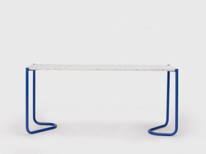 Прямоугольный журнальный столик из переработанного ПЭТ