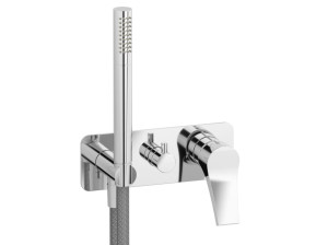 Однорычажный смеситель для душа с 3 отверстиями и ручным душем