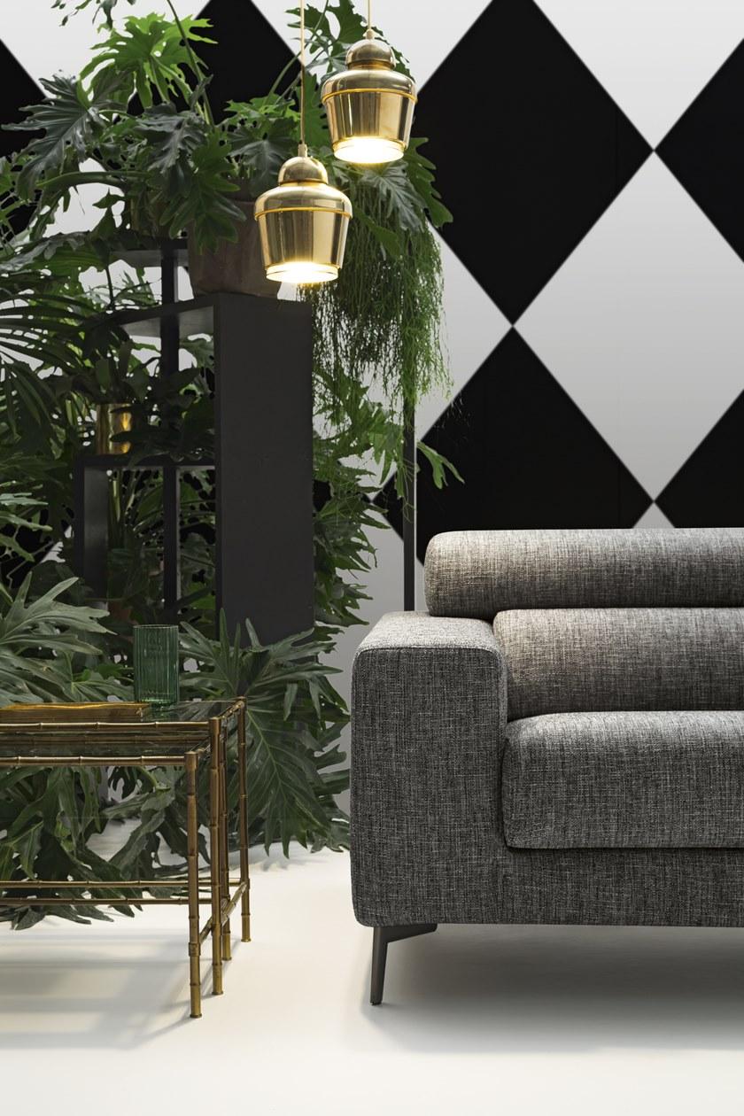 Felis 3-х местный тканевый диван с подголовником Evergreen sun-id-1434427 - Вид №4