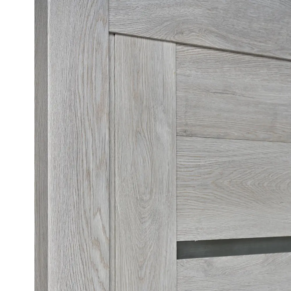 Дверь межкомнатная Тренд остекленная вертикальная финиш-бумага ламинация цвет дуб серый 70x200 см 89136300 STLM-2098091 ПРИНЦИП  - Вид №3
