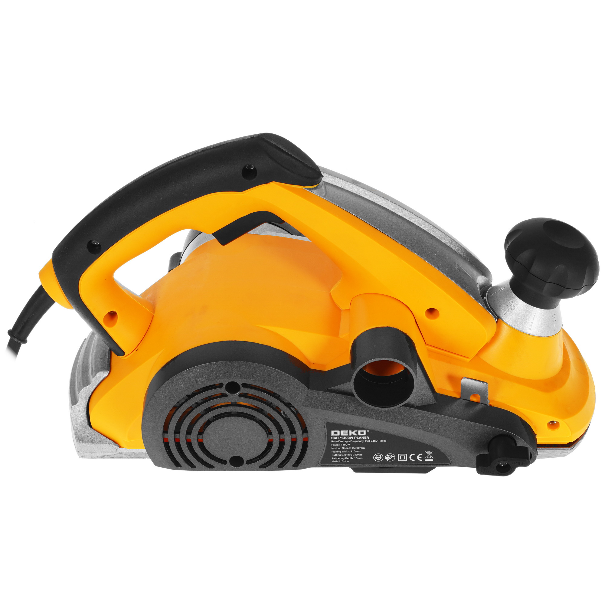 Электрорубанок DEKO DKEP1400W 9910782 STDN-0149577 - Вид №3
