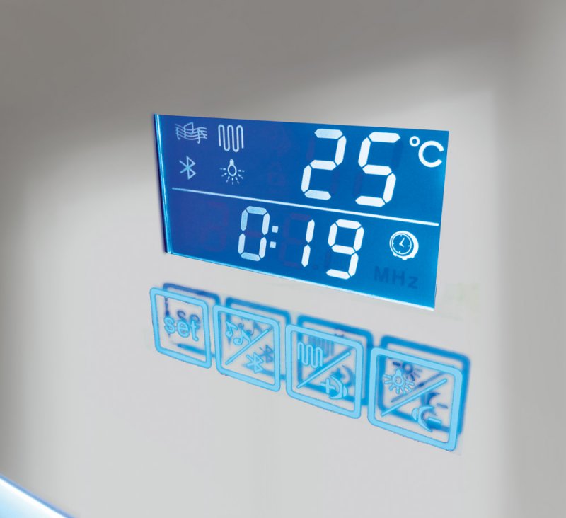 Зеркало BelBagno SPC-800-600-LED  - Вид №1