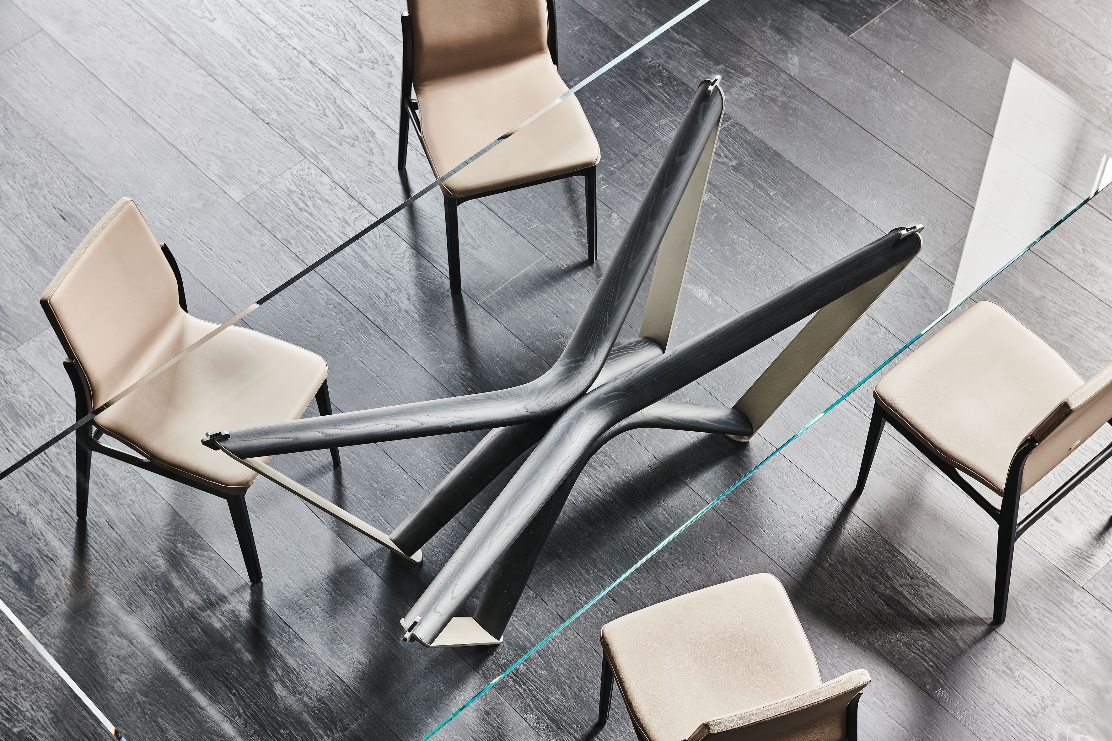 Прямоугольный Хрустальный стол Cattelan italia MARATHON ARCH-00109150 - Вид №3