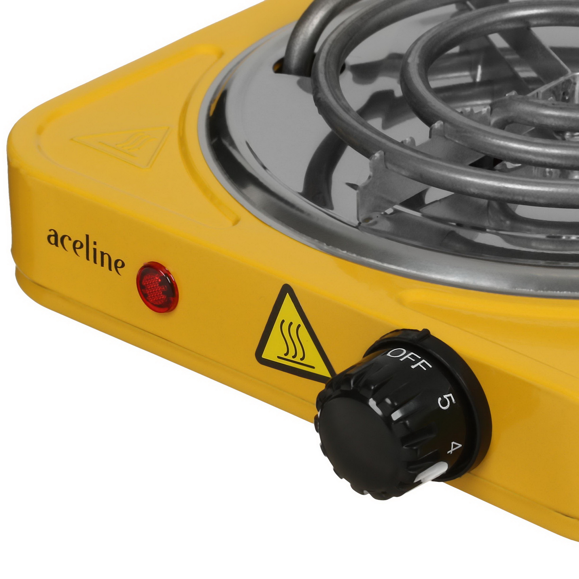 5414655 Плита компактная электрическая Aceline CS-010y желтый STDN-0143364 - Вид №2