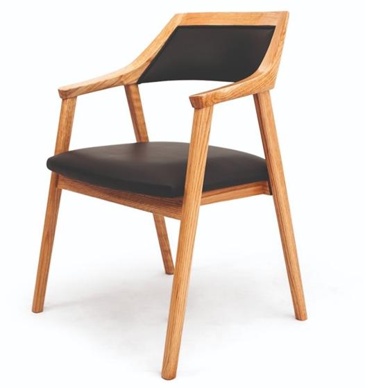 Mytto Стул из орехового дерева с подлокотниками Larforma sun-id-1373229 - Вид №3