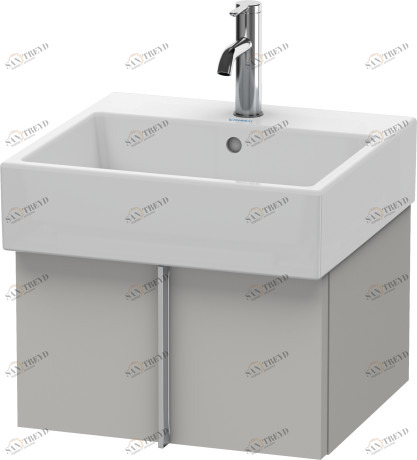 VA612400707 Тумбочка подвесная Vero Air #VA6124 484 x 431 мм Бетонно-серый матовый декор Duravit