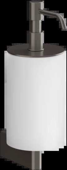 Держатель дозатора мыла 66413 707 Gessi Origini ЧЕРНЫЙ МЕТАЛЛ BR. PVD