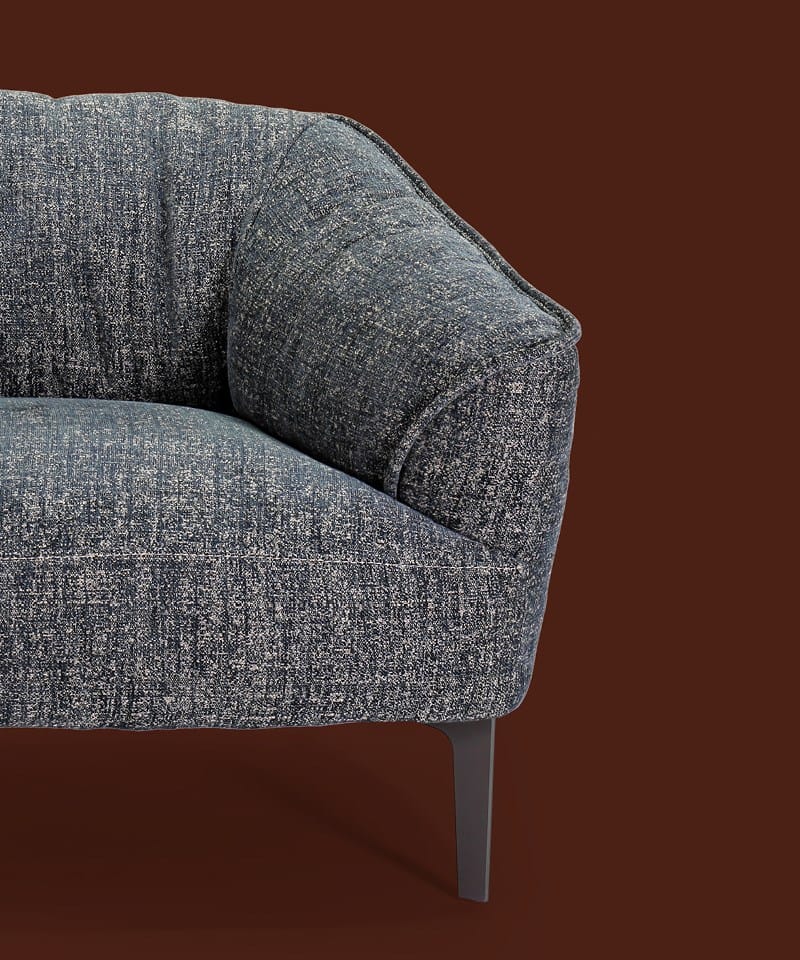 Тканевое кресло с подлокотниками Borzalino SIGMUND ARCH-00128361 - Вид №2