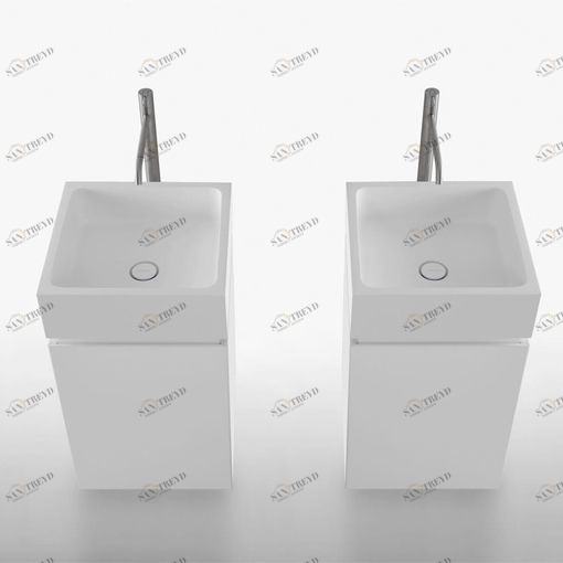 База отдельностоящая с раковиной BLOKKO10A Antonio Lupi BLOKKO Antoniolupi