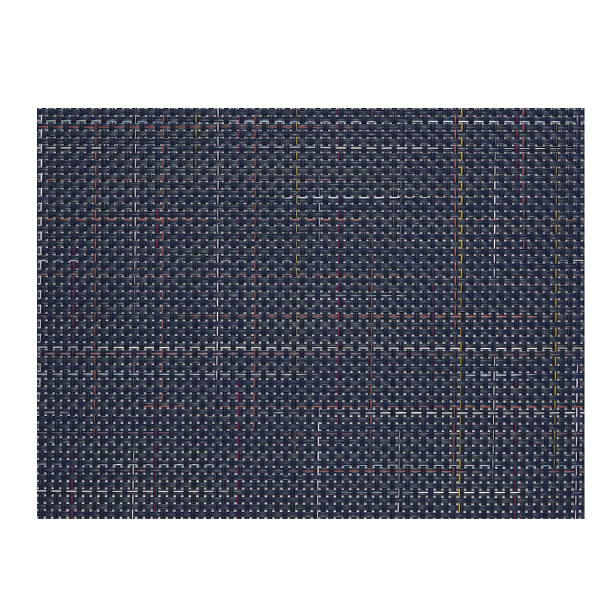 Салфетка виниловая Fireworks, жаккардовое плетение, 36х48 см Chilewich C100528001 - Вид №2