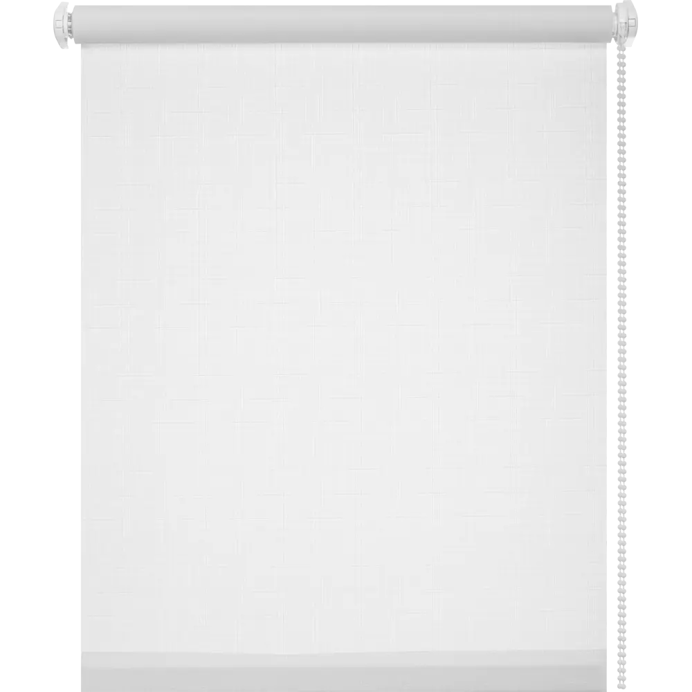 Штора рулонная Inspire Шантунг 70x160 см белая 82668387 STLM-2000948 - Вид №1