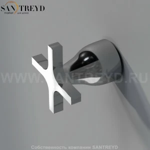 Ручка с колпачком для термостатического смесителя MET0270RS MEMORY хромированный