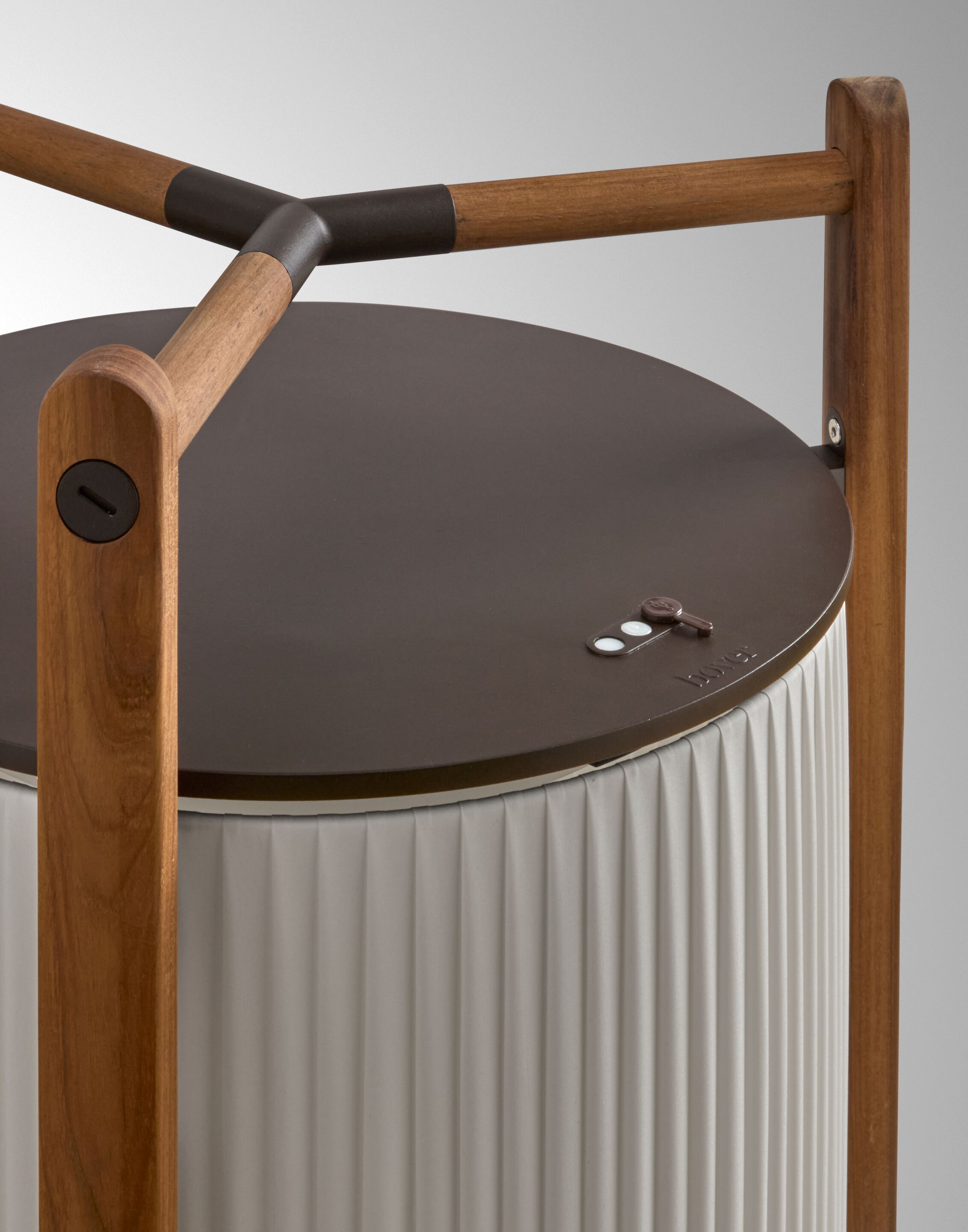 Деревянная светодиодная настольная лампа Bover Kando ARCH-00148361 - Вид №6