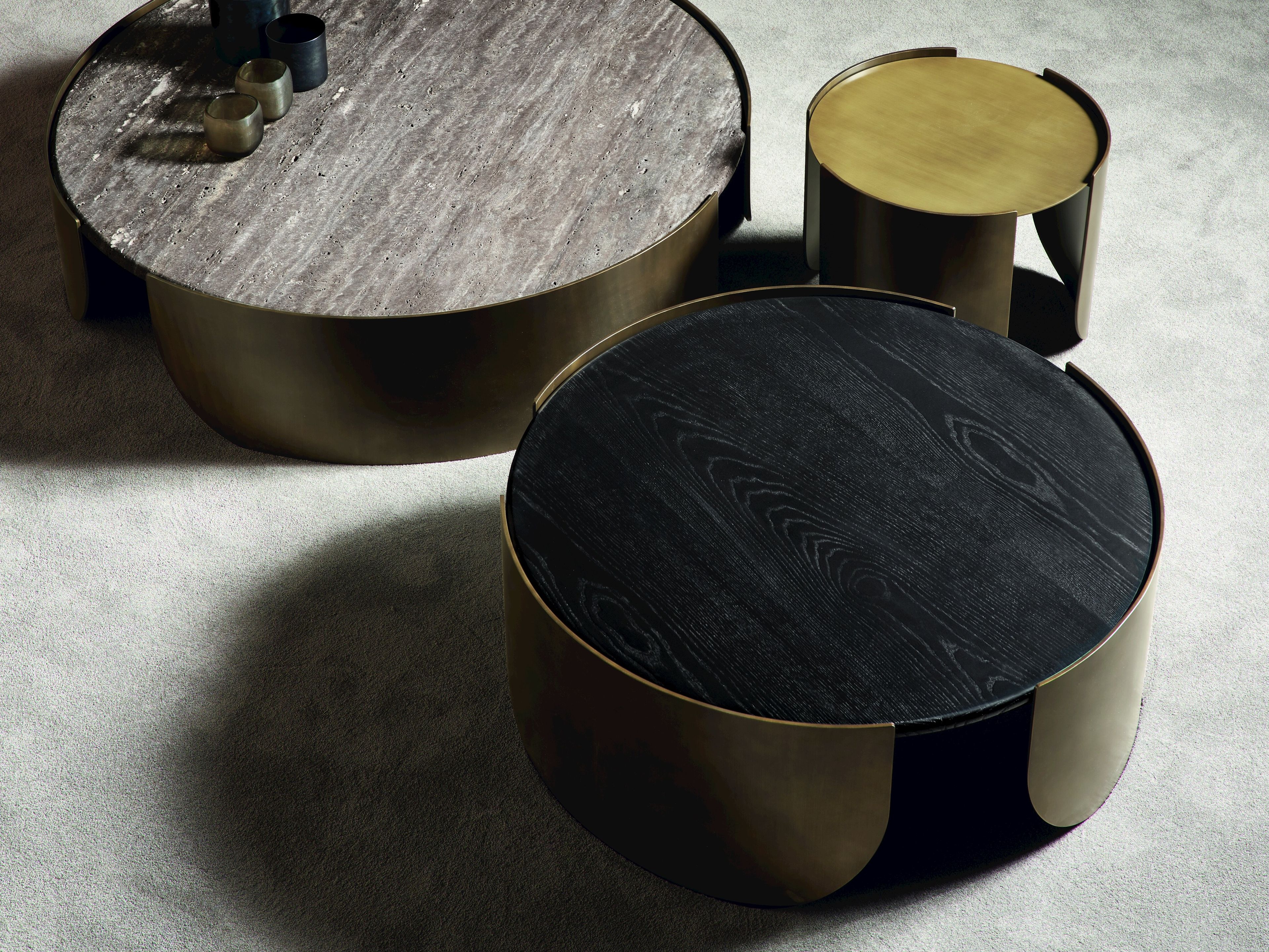 Низкий стол из дерева и металла Cantori Atenae ARCH-00090146 - Вид №3