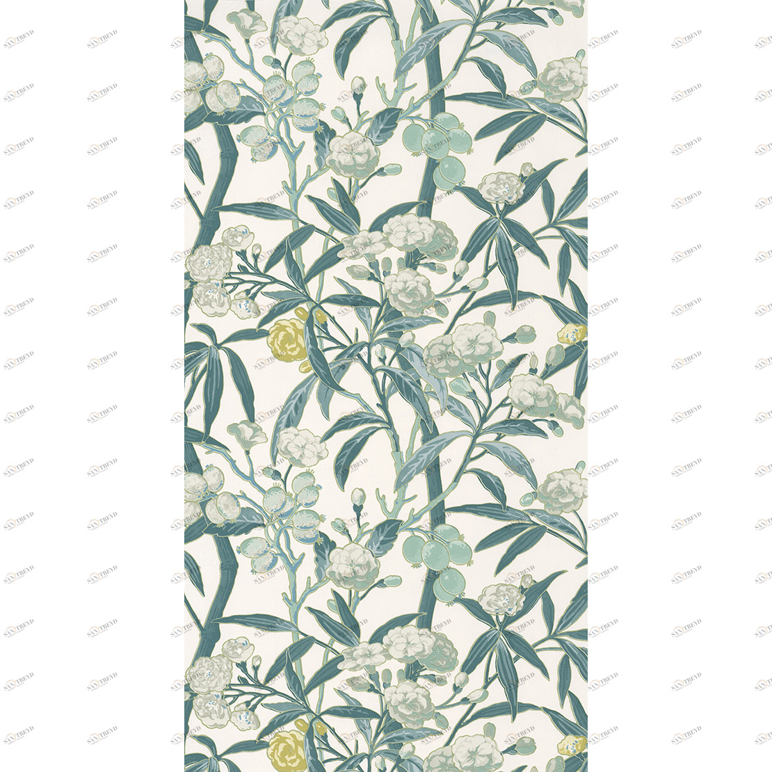 Рулон обоев CUBA CBBA84337109. Основа нетканый винил Casadeco