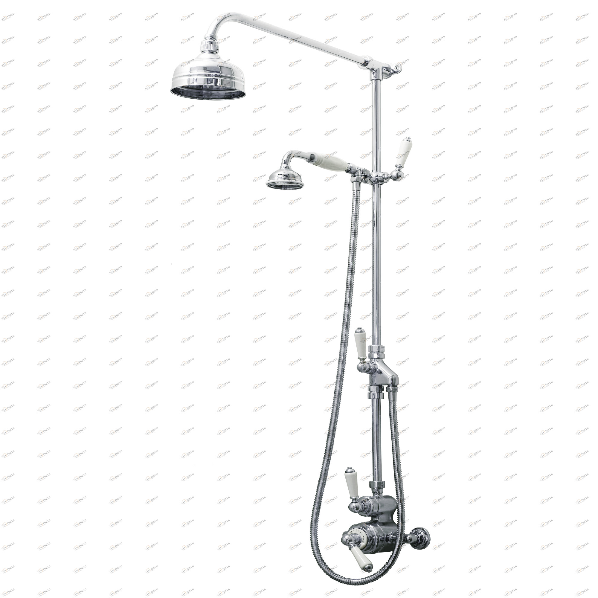 Traditional bathrooms Смеситель для душа с термостатом FULL MONTY Tb7485.514.ag 