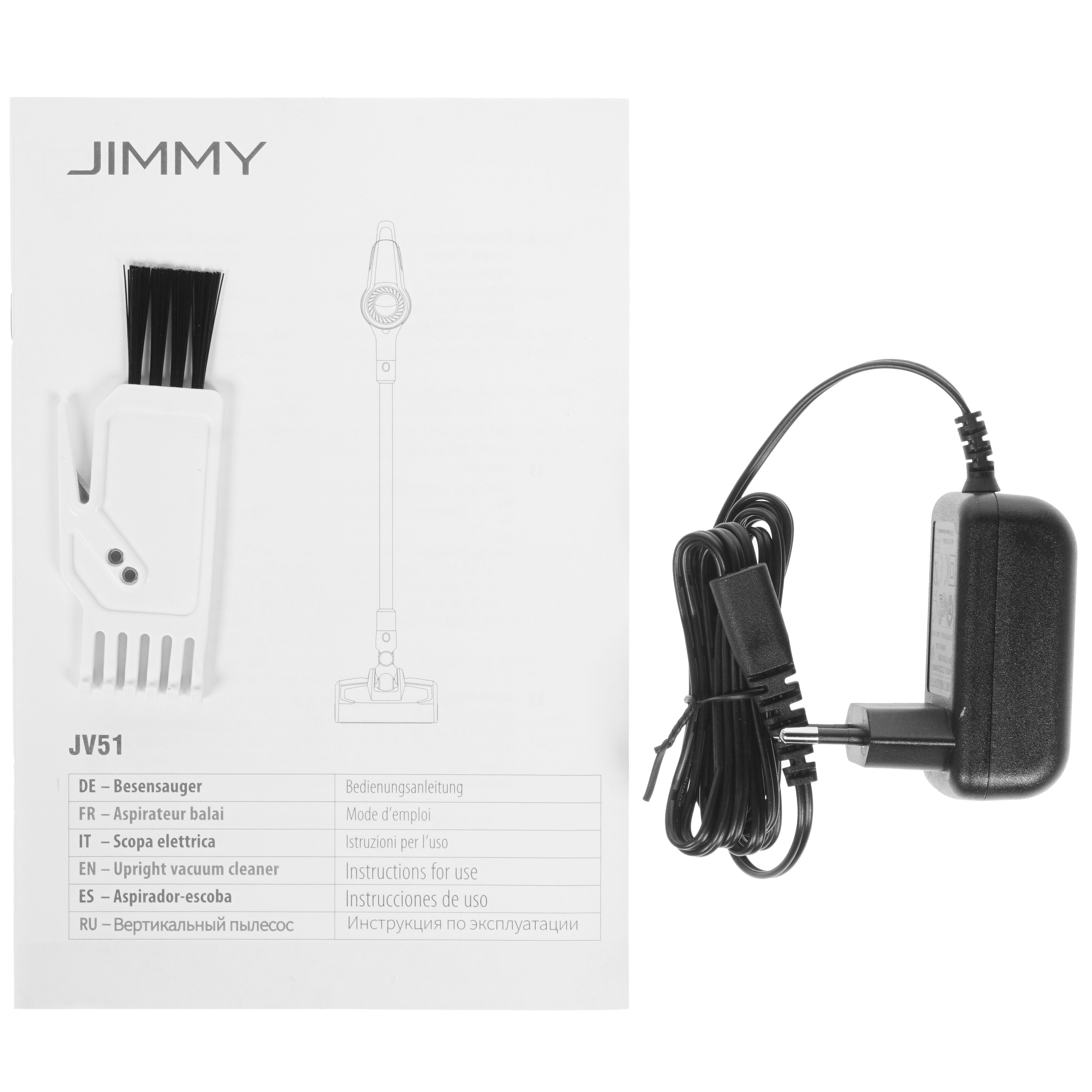 1692661 Пылесос  вертикальный  Jimmy JV51  белый STDN-0021011 - Вид №9