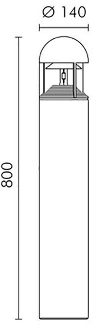 SIMES Флуоресцентный светодиодный столбик Column sun-id-1444661 - Вид №6
