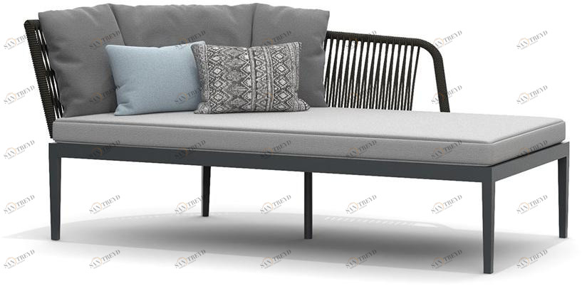 Atmosphera Садовая кушетка из алюминия и ткани Dream 2.0 Dr20.do