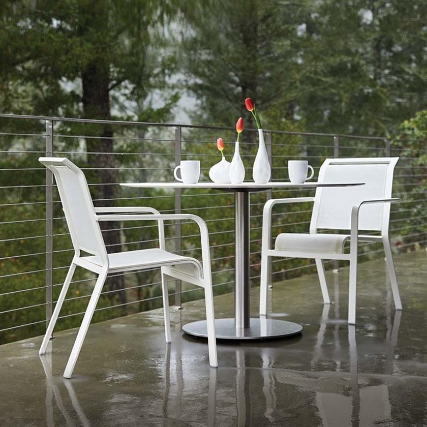 JANUS et Cie Садовый стул из алюминия с подлокотниками Zephyr sun-id-1365348 - Вид №4